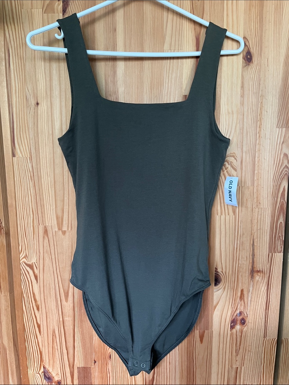 🌟 2/$10 🌟 Old Navy Olive Green Square Neck Bodysuit
